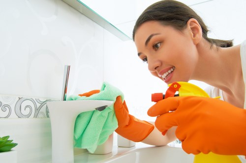 Laminate floor cleaning process by experts