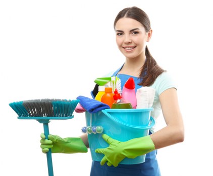 Deep steam cleaning process for carpets post-builders